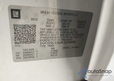 2019 Chevrolet Colorado Lt from USA, damaged, VIN 1GCGSCEN3K1134609